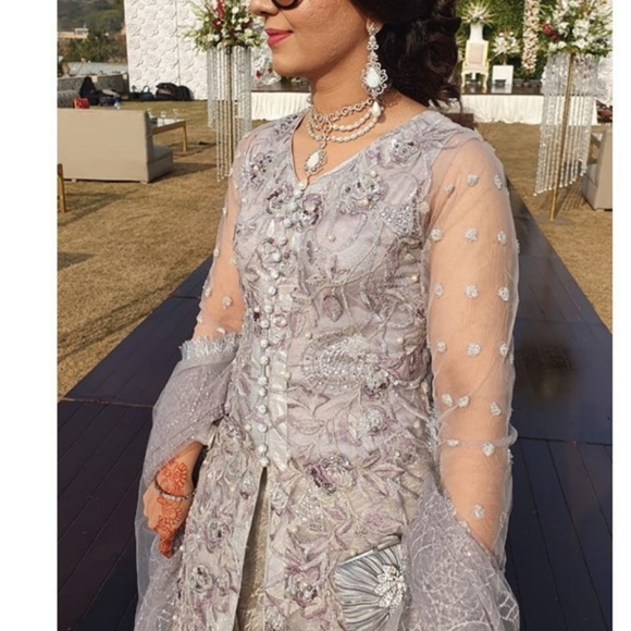 Beautiful Pakistani original brand mushq long dres - Picture 5 of 5